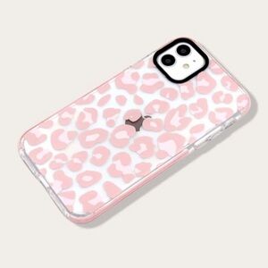 BRAND NEW - pink cheetah iPhone case
